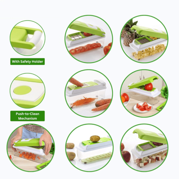 13 in 1 Multipurpose Vegetable Chopper - Image 2