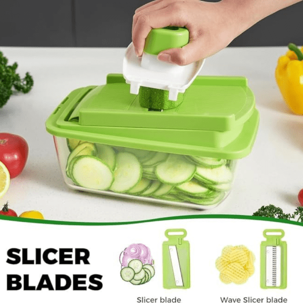 13 in 1 Multipurpose Vegetable Chopper - Image 8