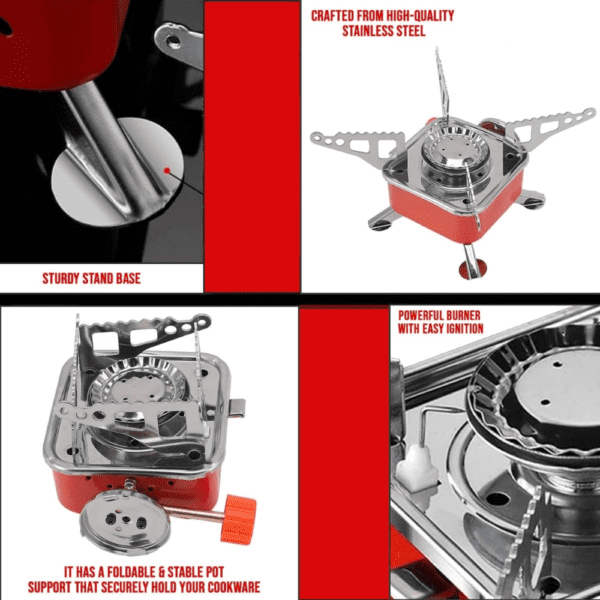 Portable Camping Gas Stove - Image 3