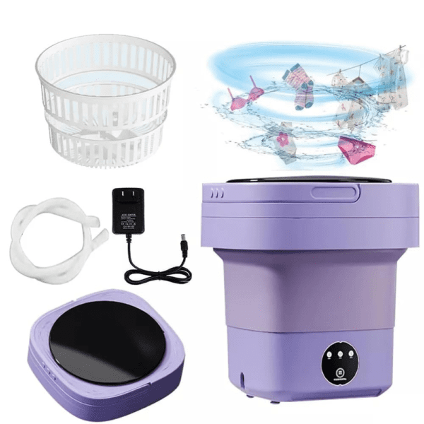 Portable Ultrasonic Mini Washing Machine