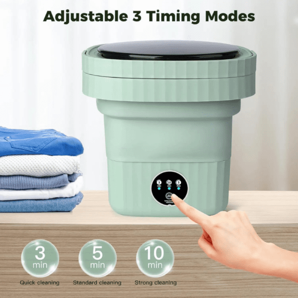 Portable Ultrasonic Mini Washing Machine - Image 5