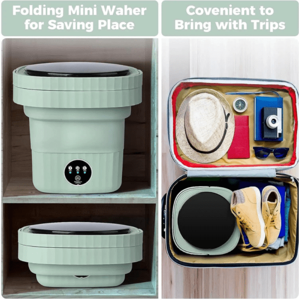 Portable Ultrasonic Mini Washing Machine - Image 6