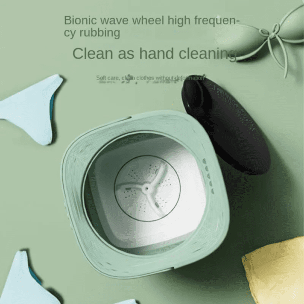 Portable Ultrasonic Mini Washing Machine - Image 8