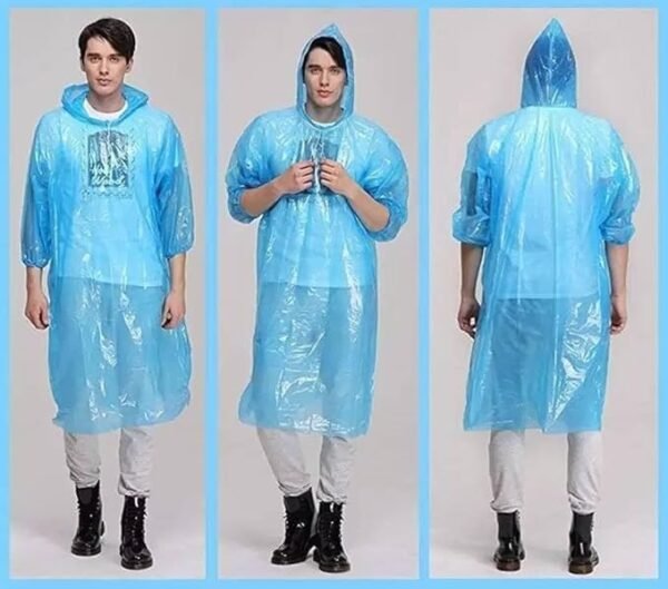 Unisex Waterproof Rain Card (Pack of 2) - Image 2
