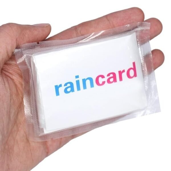 Unisex Waterproof Rain Card (Pack of 2) - Image 3